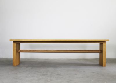 Carlo Scarpa Valmarana Table in Ash Wood by Gavina 1970s