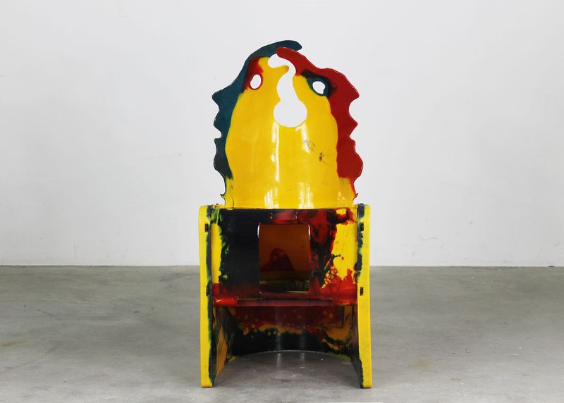 Gaetano Pesce The Faces Chair from Nobody's Perfect series by Zerodisegno 2005