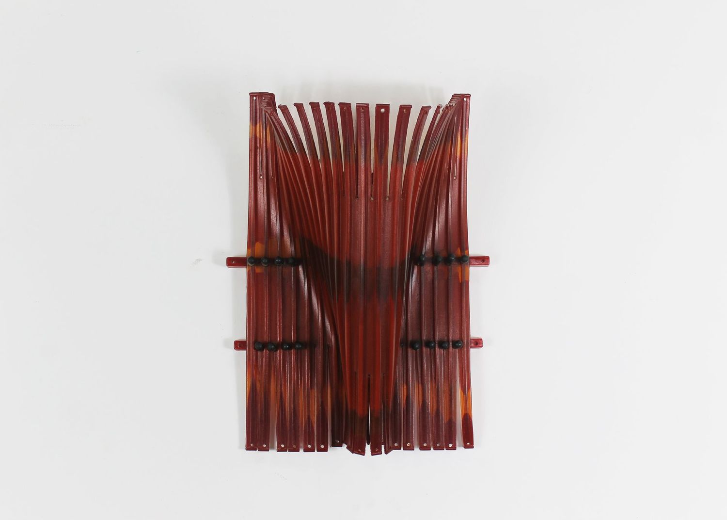 Gaetano Pesce Alda Wall Lamp in Rubber and Steel Rod 2004