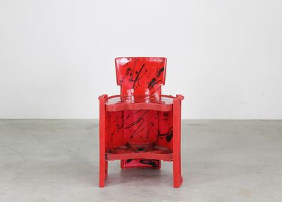 Gaetano Pesce Nobody's Perfect Small Chair in Resin by Zerodisegno 2000s