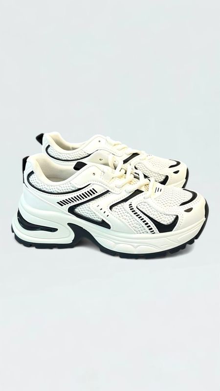 Tenis track beige