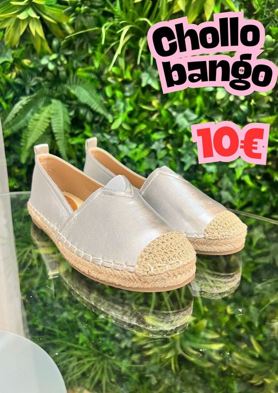 Alpargata basic 24 plata