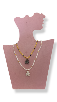 Collar ositos brillantes