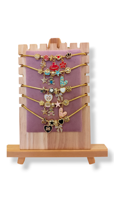 Pulseras abalorios colgantes