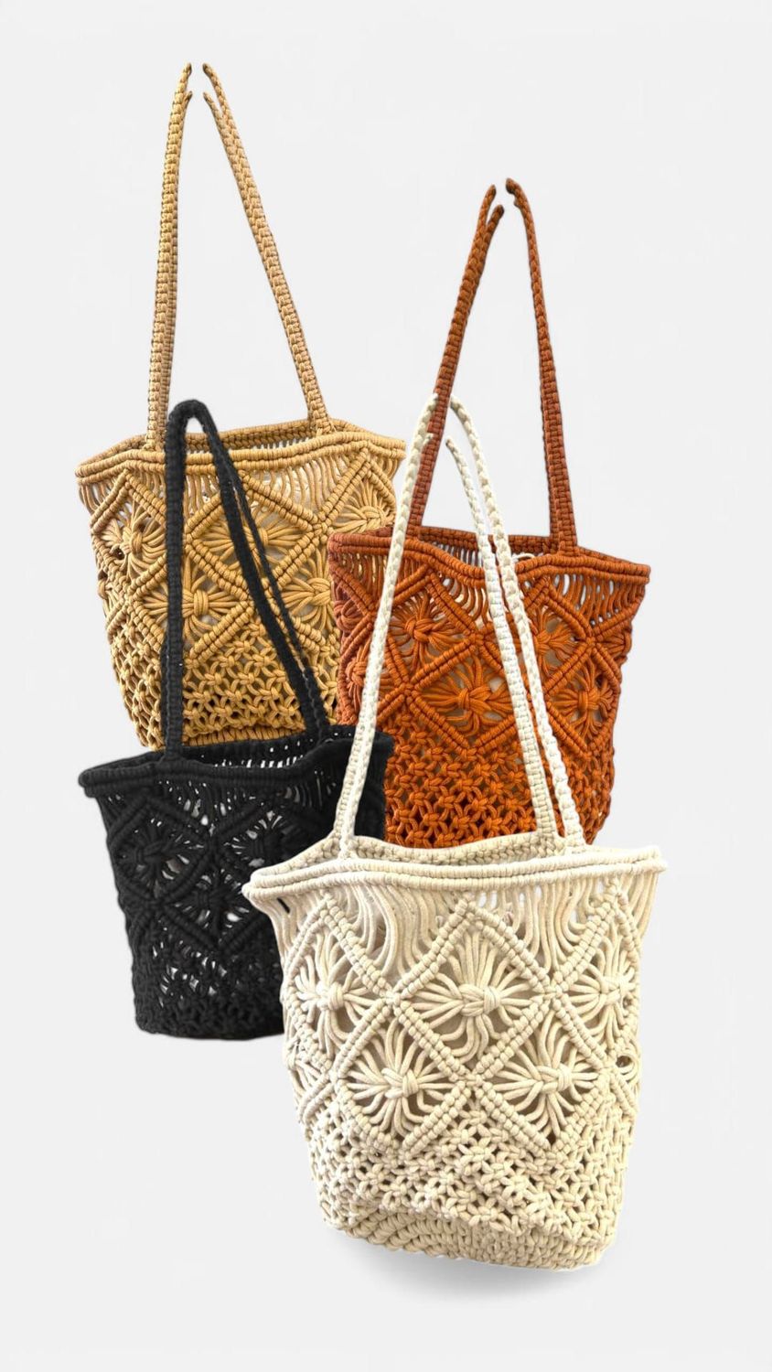 Bolso bombonera rejilla