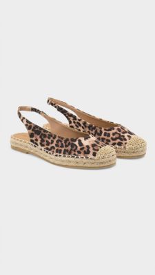 Alpargata destalonada basic new leopardo
