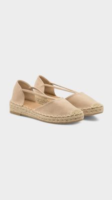 Alpargata elastico beige