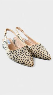Zapato plano animal print pintas