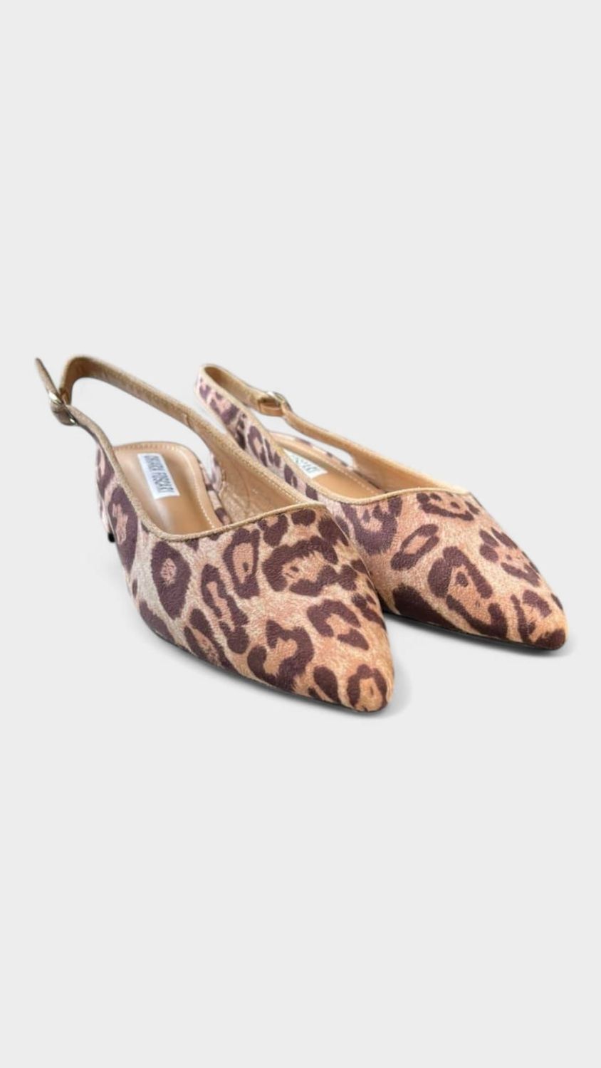 Zapato plano animal print leopardo