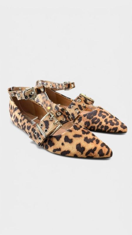 Zapato pulsera leopardo