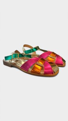 Cangrejera top multicolor