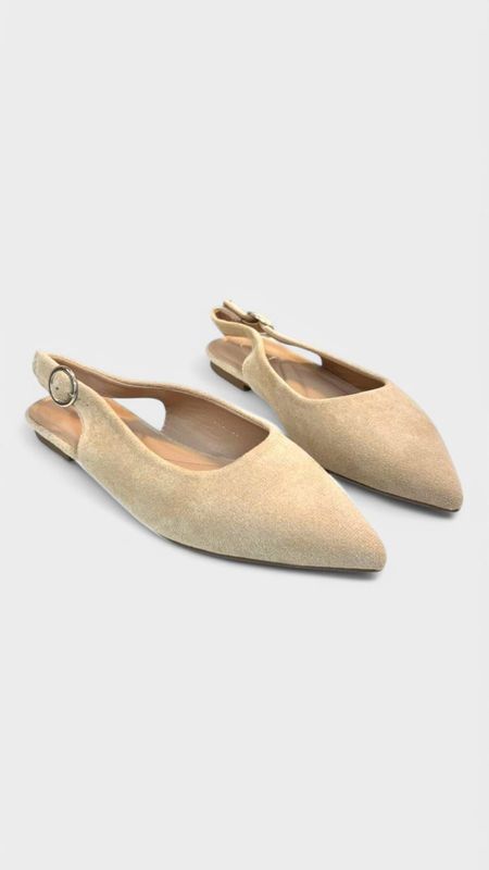 Zapato plano basic desta. beige