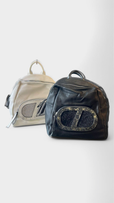 Bolso mochila brillo