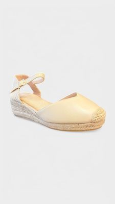 Cuña basic polipiel beige