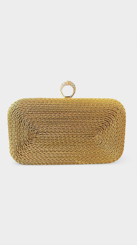 Bolso fiesta mano anillo