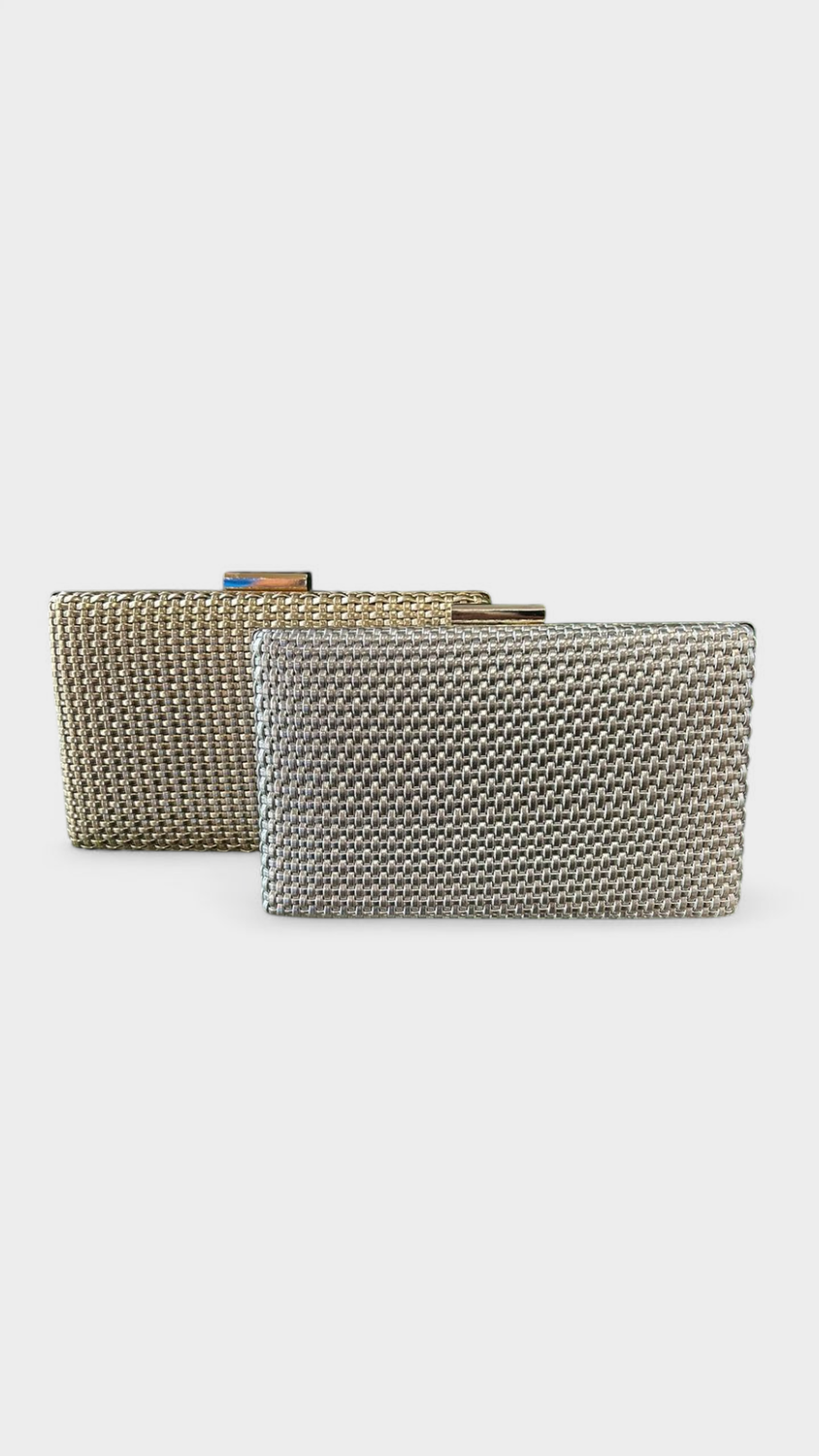 Bolso fiesta entrelazado