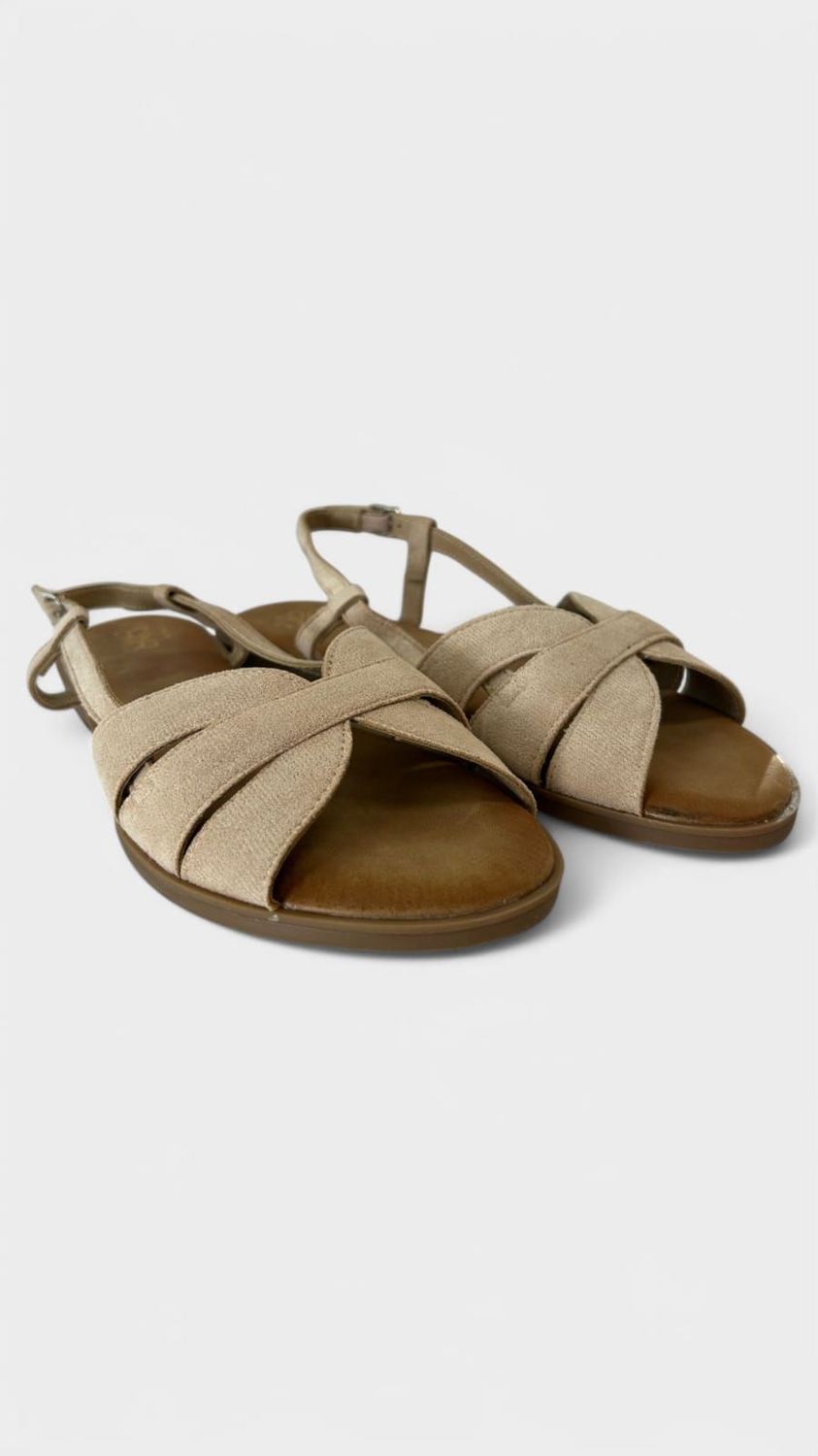 Sandalia rio beige