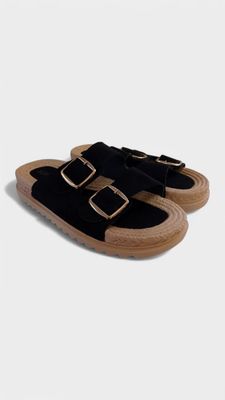 Chola hebilla 25 negro