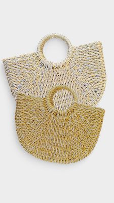 Bolso cesta aro