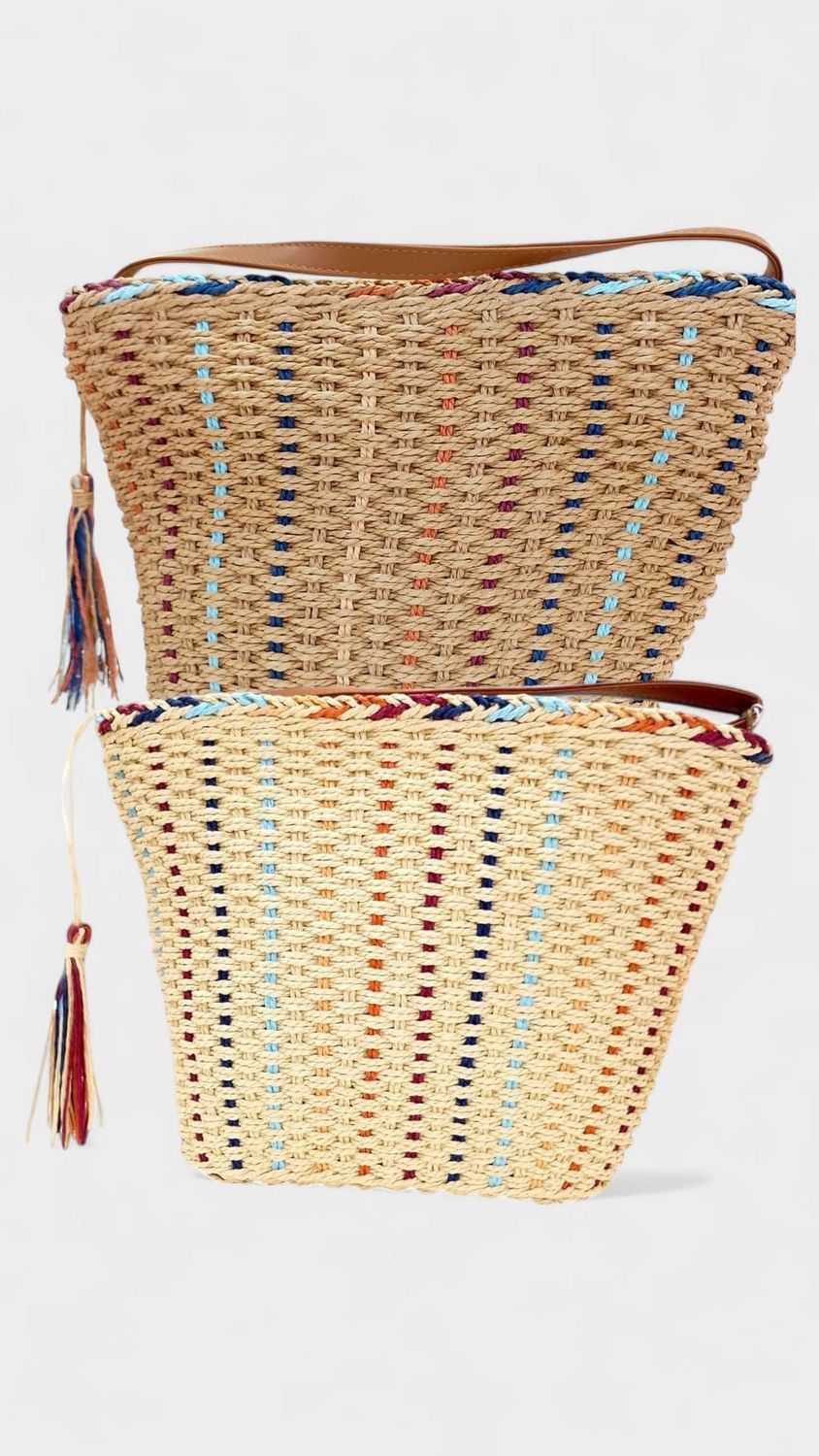Bolso rafia MD colores