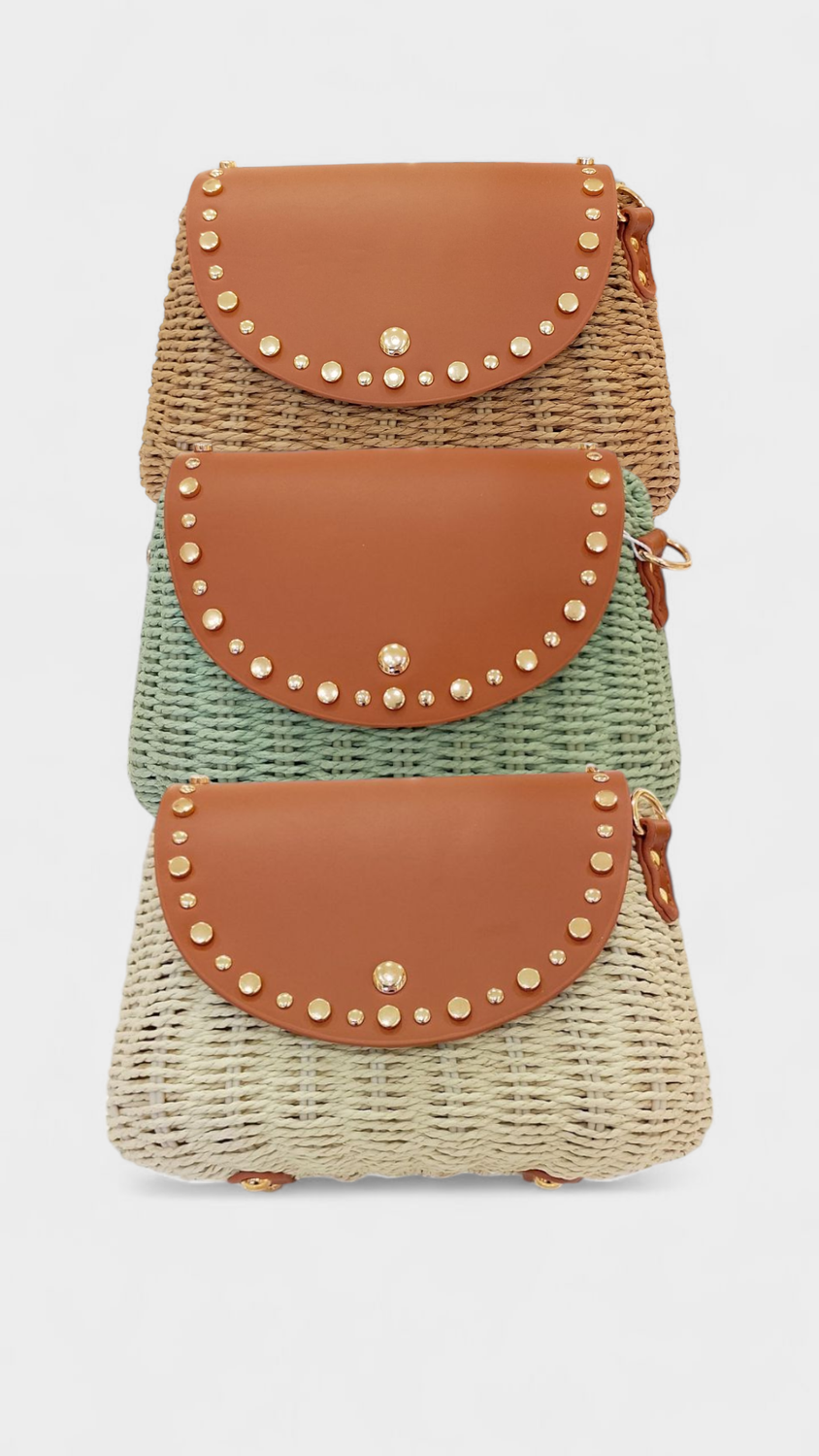 Bolso Rafia Mini Cestita