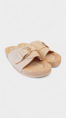 Chola una hebilla 25 beige