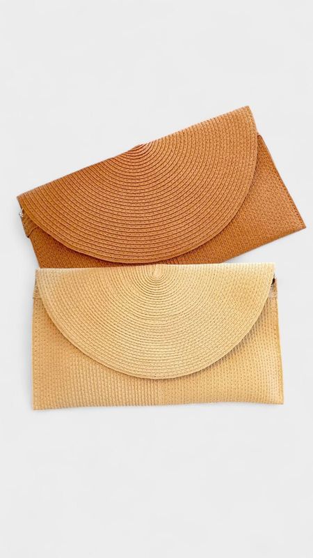 Bolso mano rafia sencillo