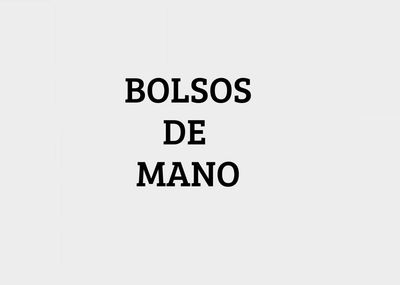 Bolso de mano