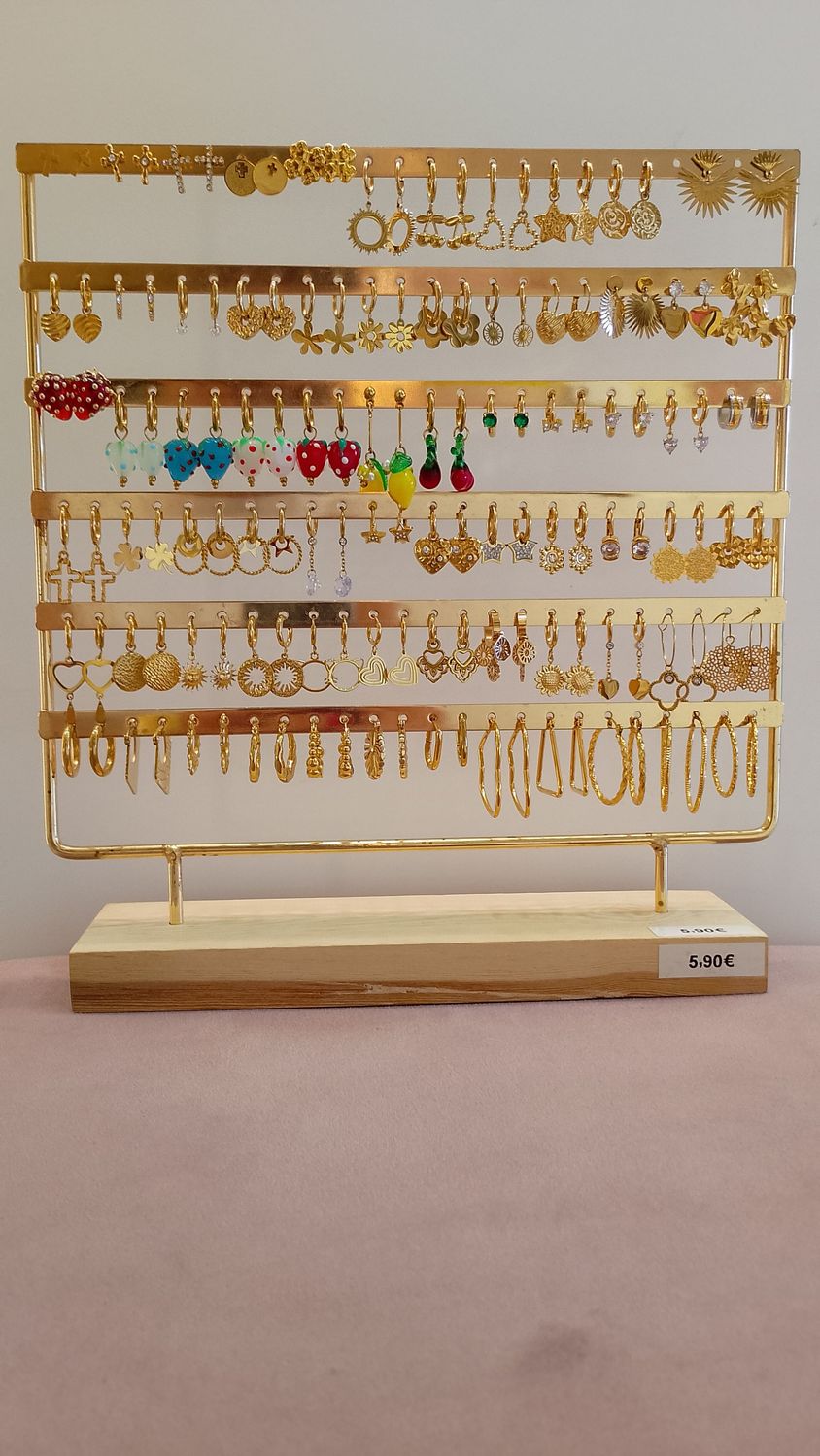 Pendientes Acero pequeños
