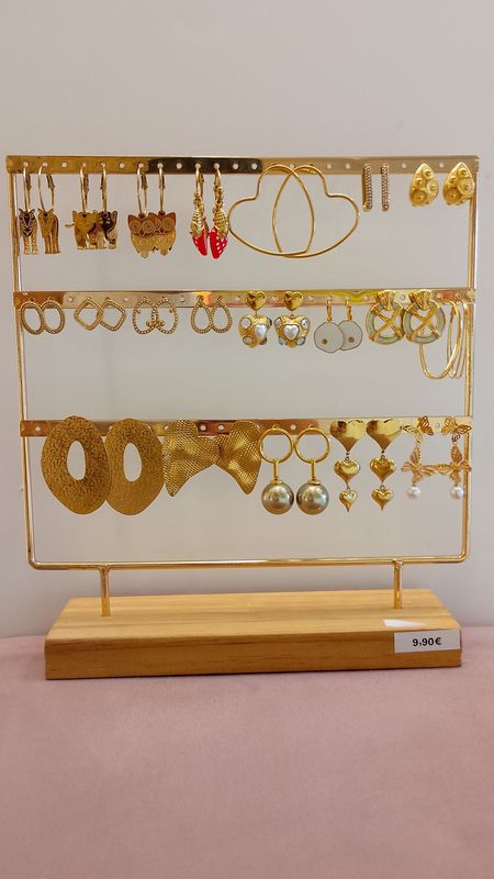 Pendientes Acero grande