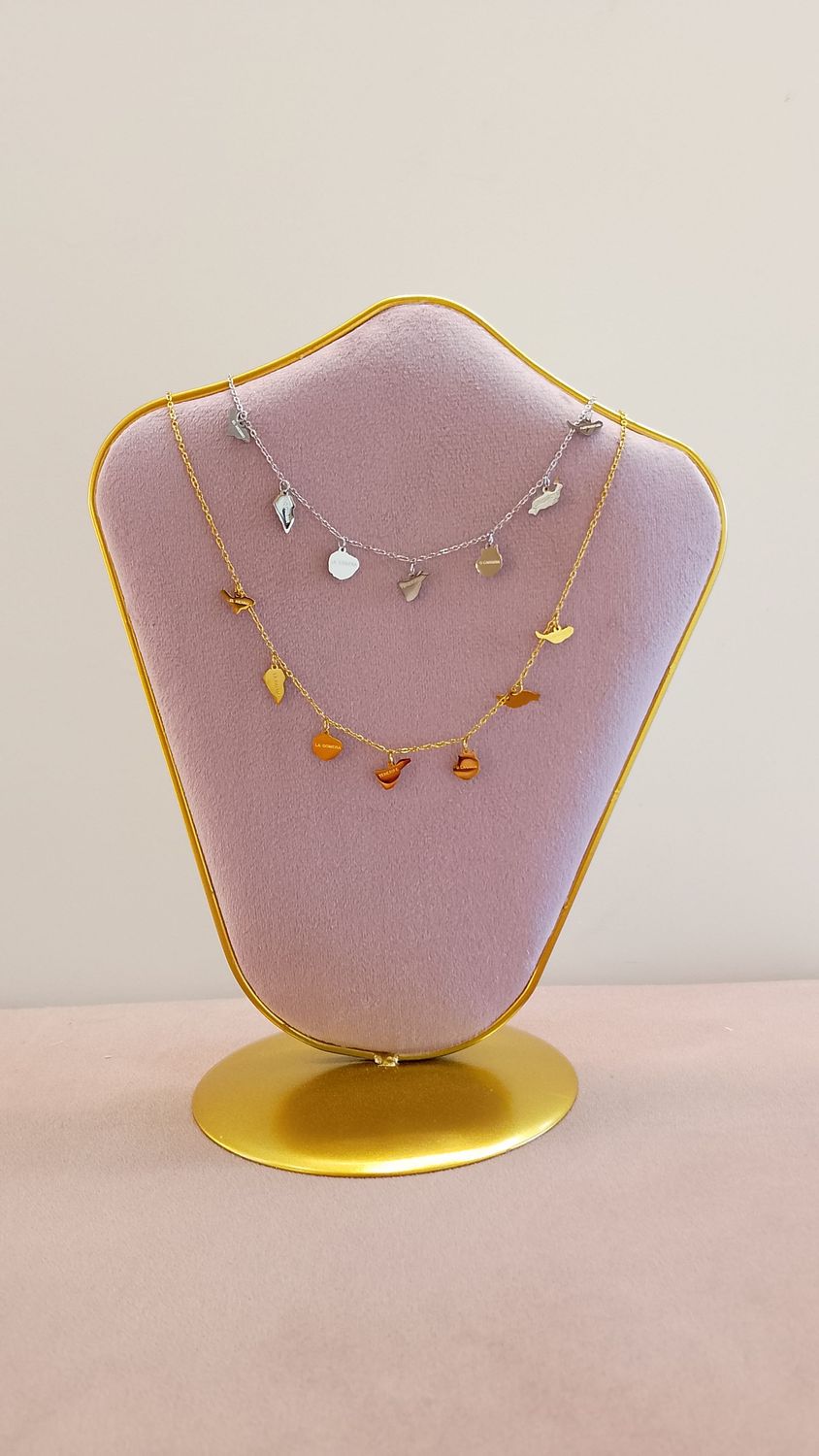 Collar islas canaria ACERO