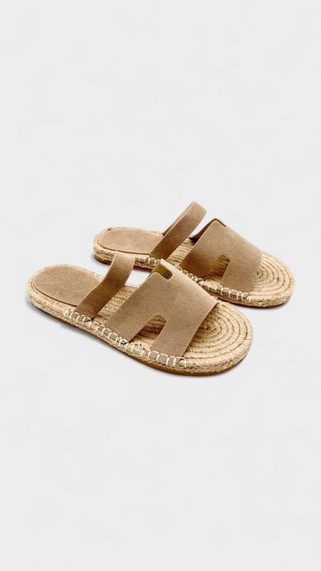 Sandalia esparto H beige