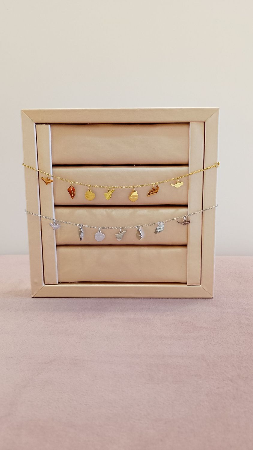 Pulsera islas canarias ACERO