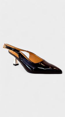 Tacon mini brillante negro