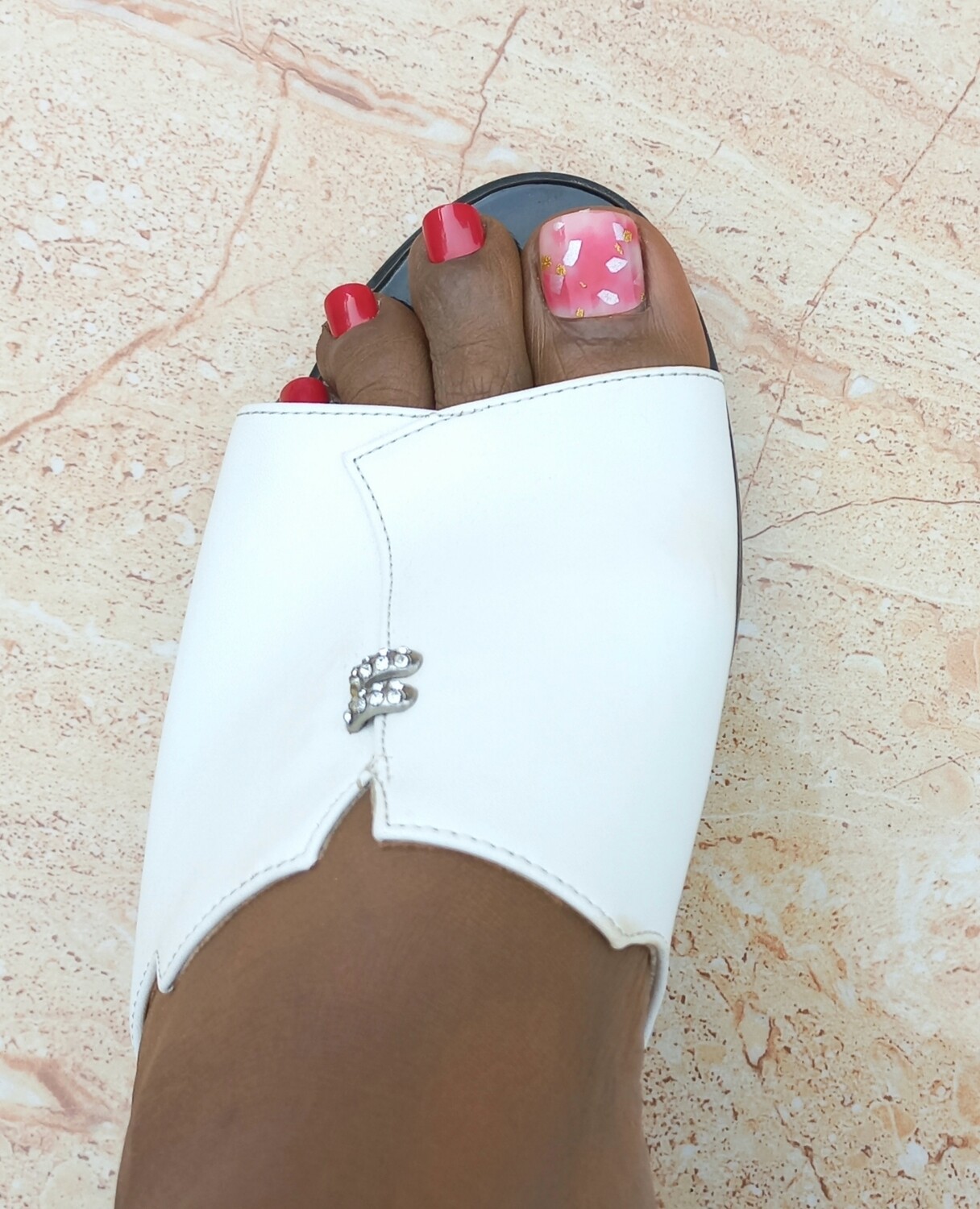 Glam Toe Nail Set