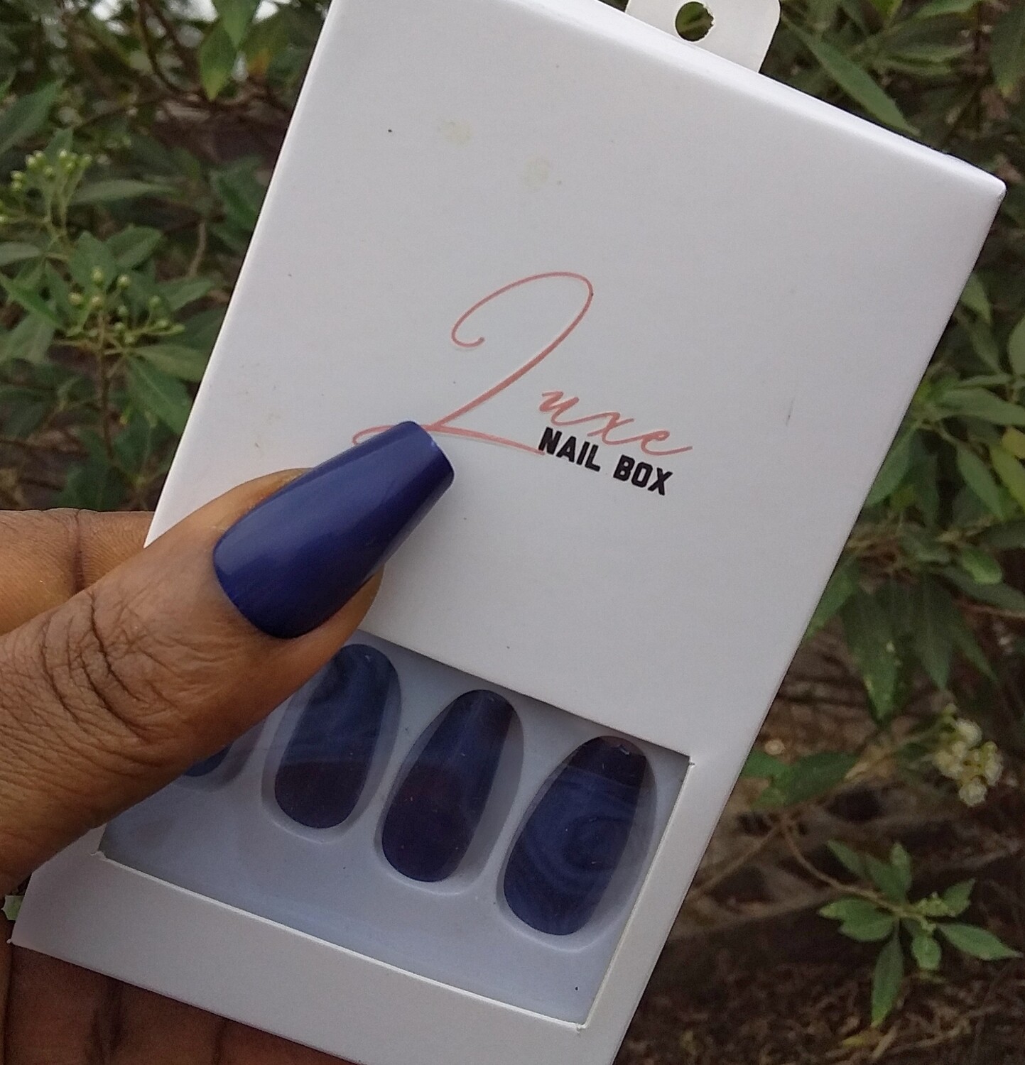 Medium Plain Set Navy Blue