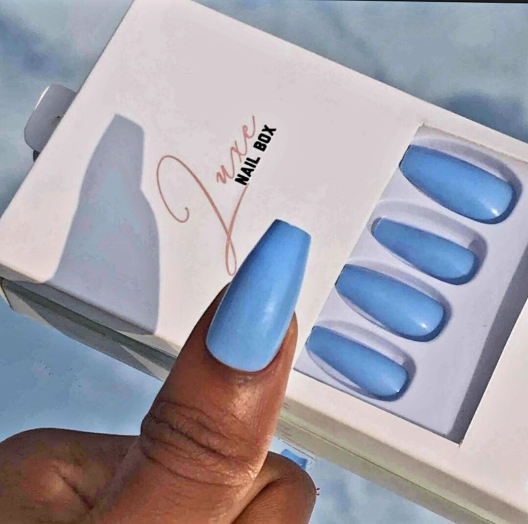 Medium Plain Set Blue