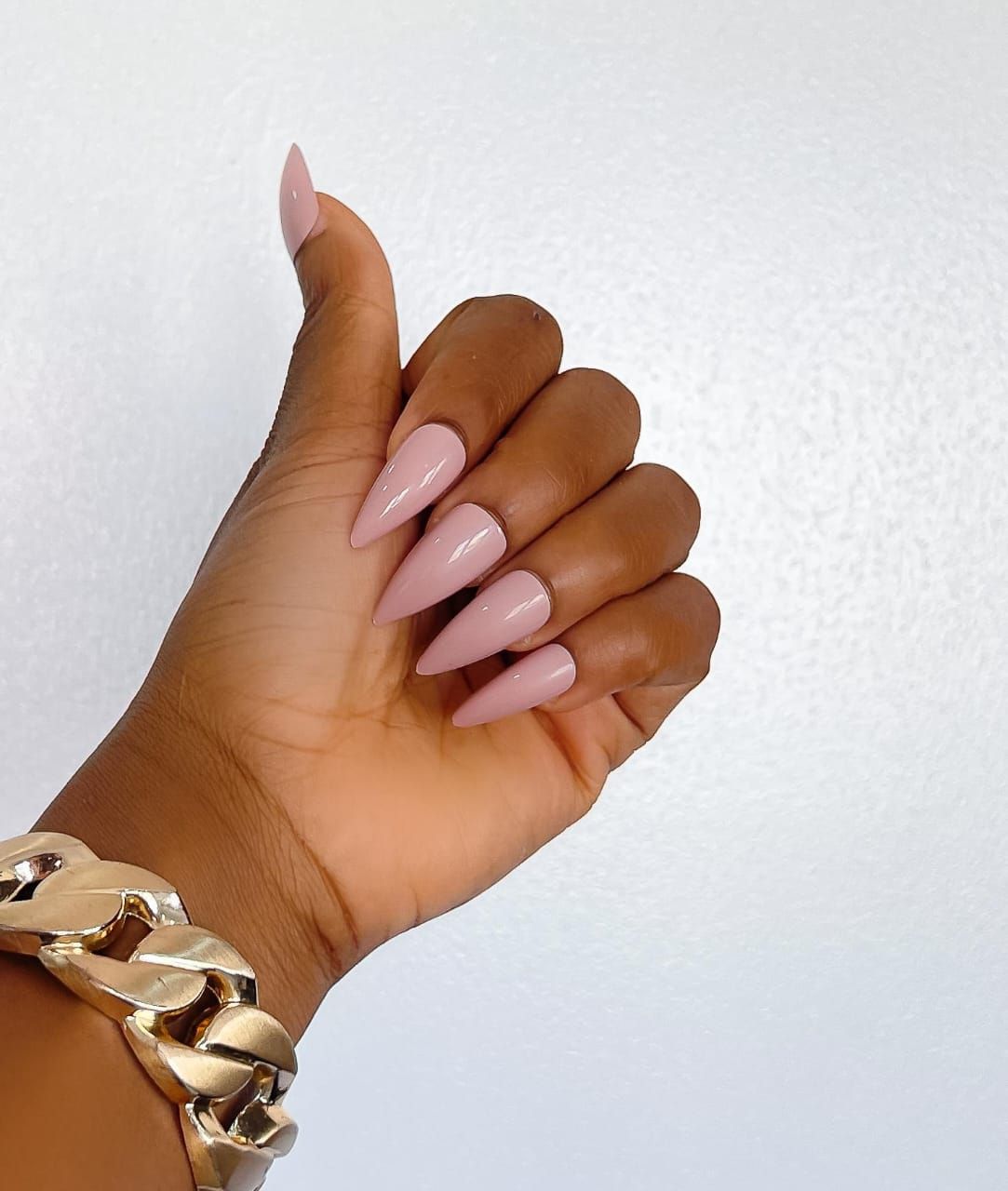 Stiletto Pinky Nude