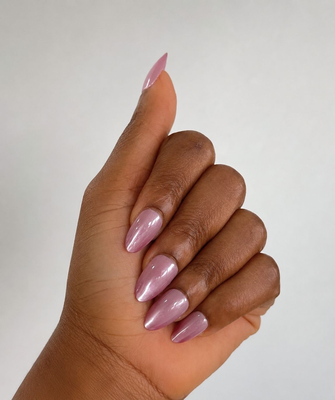 Mauve Silk Cat Eye