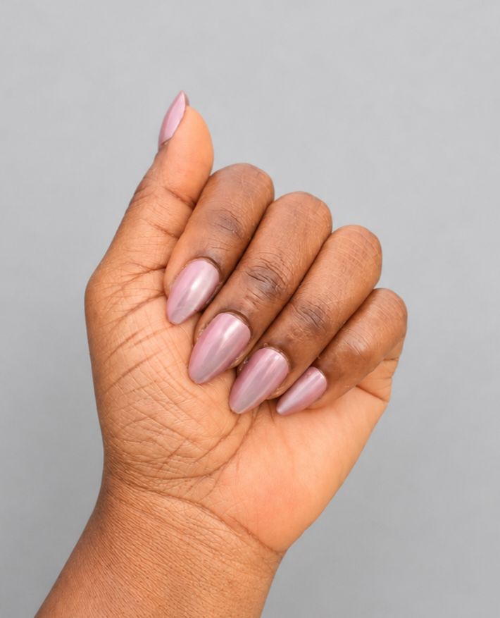 Mauve Silk Cat Eye