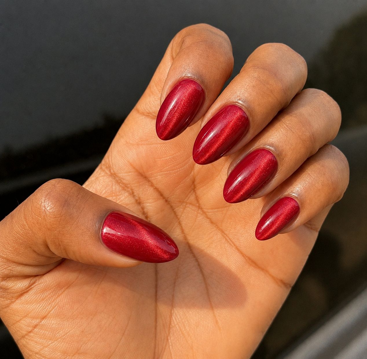 Red Ruby Cat Eye