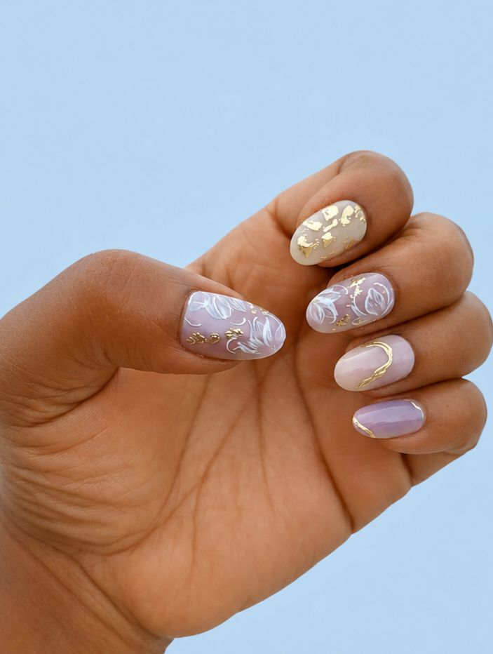 Lavender Gold 2 in 1 Set