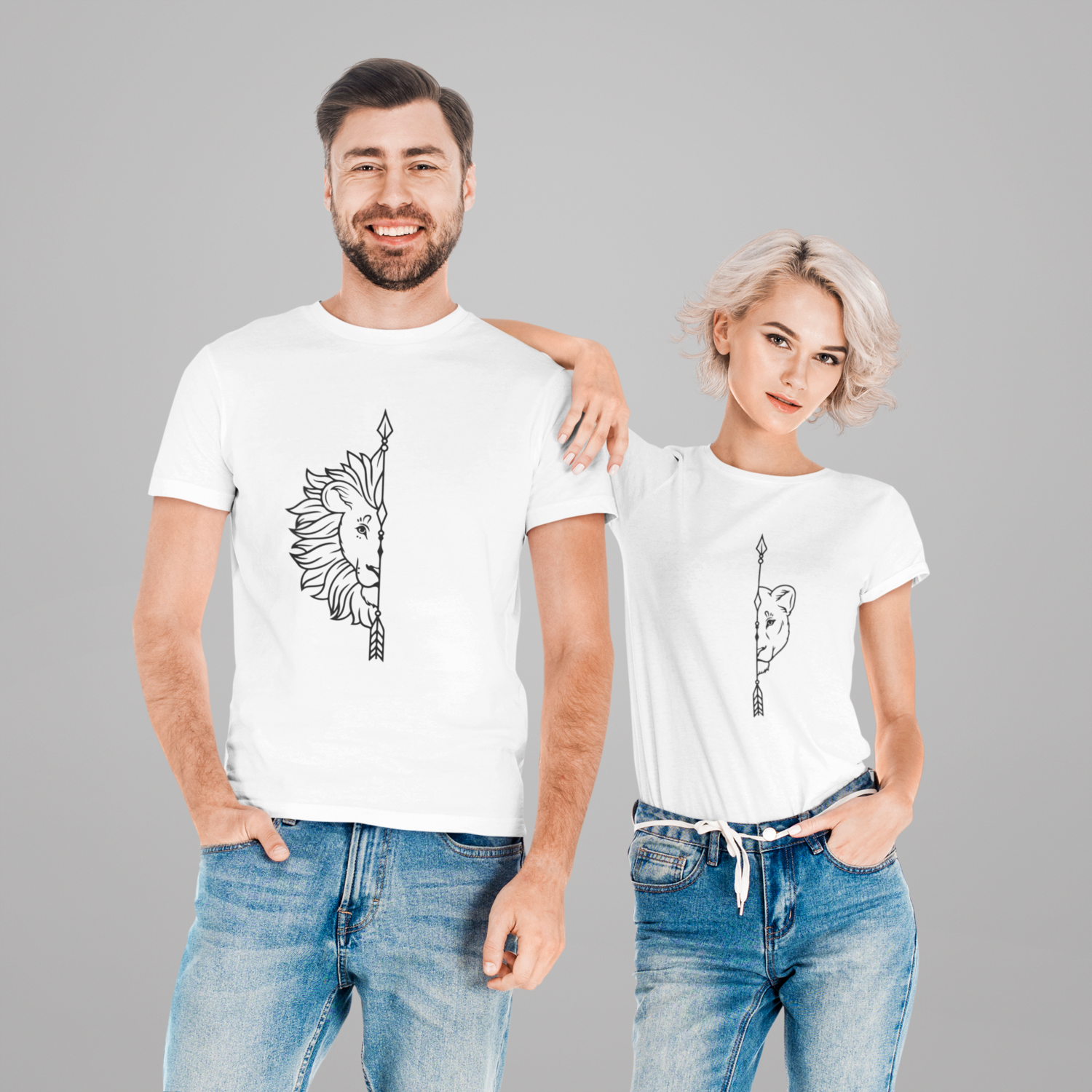 PaarShirt &quot;Lions&quot;