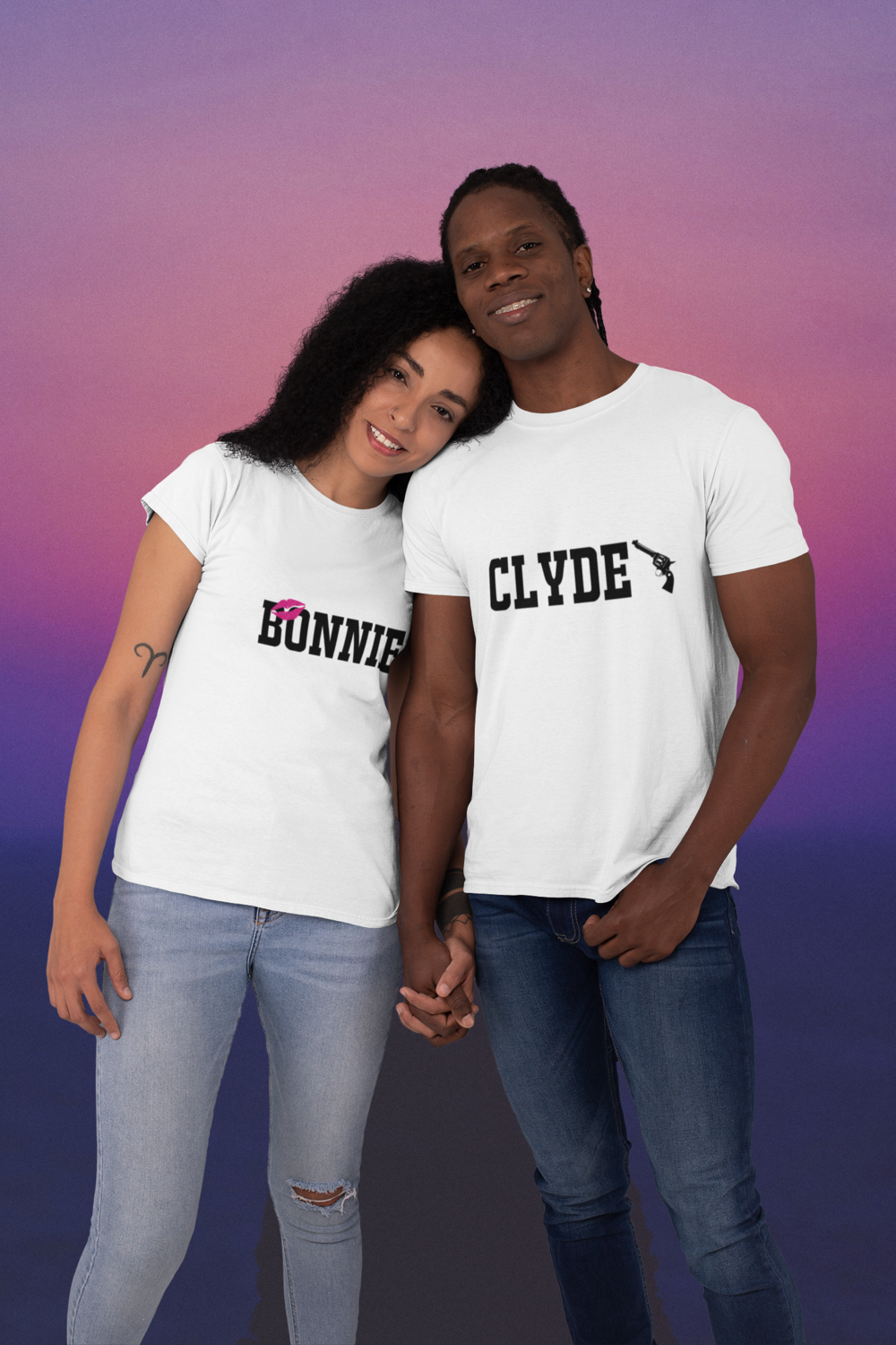 PaarShirt "Bonnie&Clyde"
