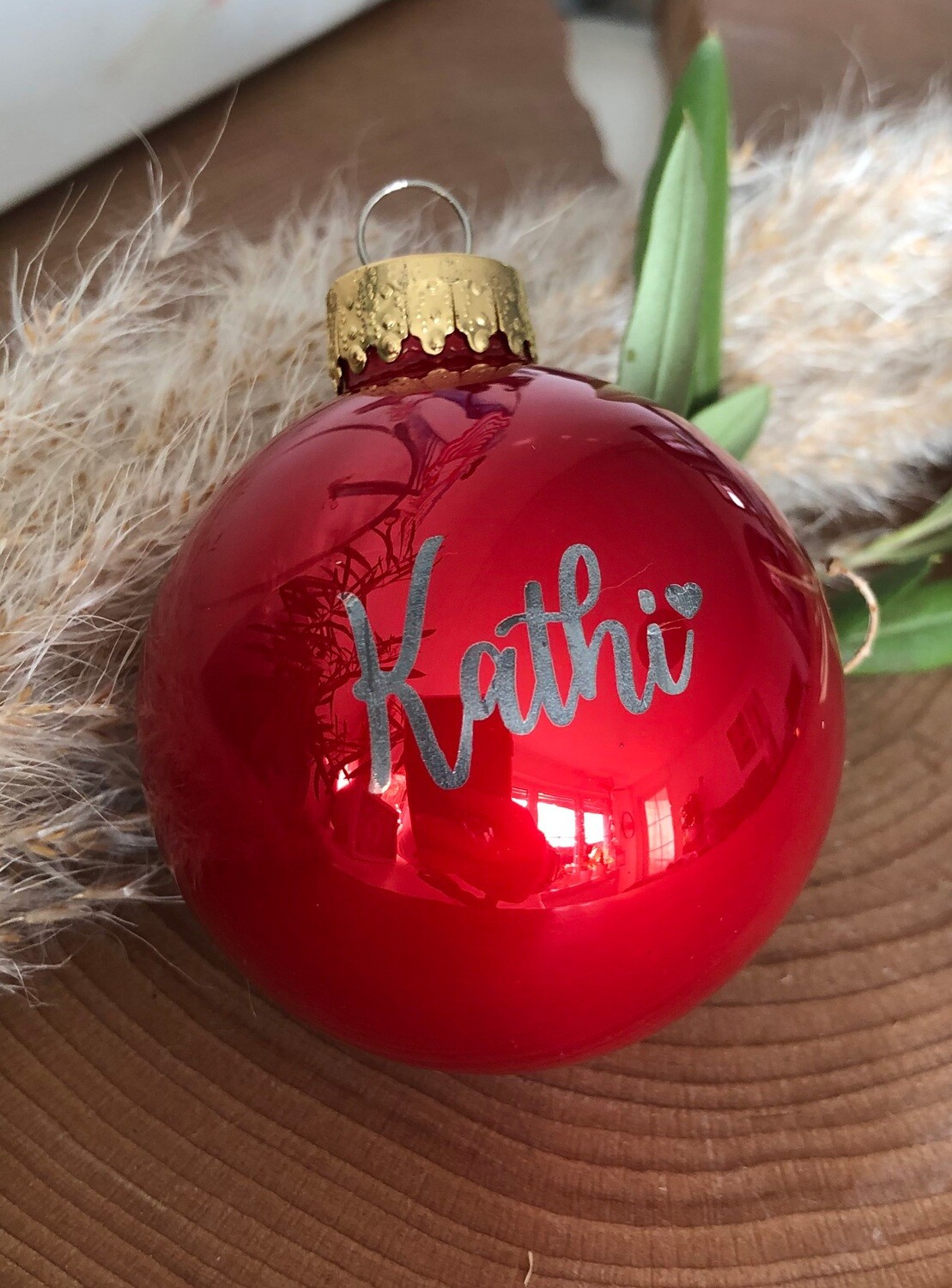 Personalisierte Weihnachtskugel