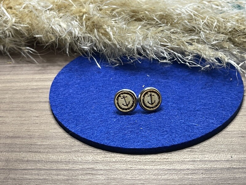Ohrstecker &quot;Anker&quot;