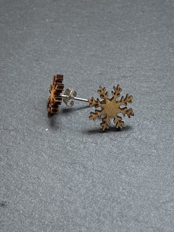 Ohrstecker &quot;Schneeflocke&quot;