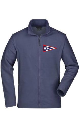 Fleecejacke mit Stehkragen