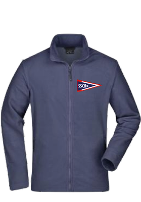 Fleecejacke mit Stehkragen