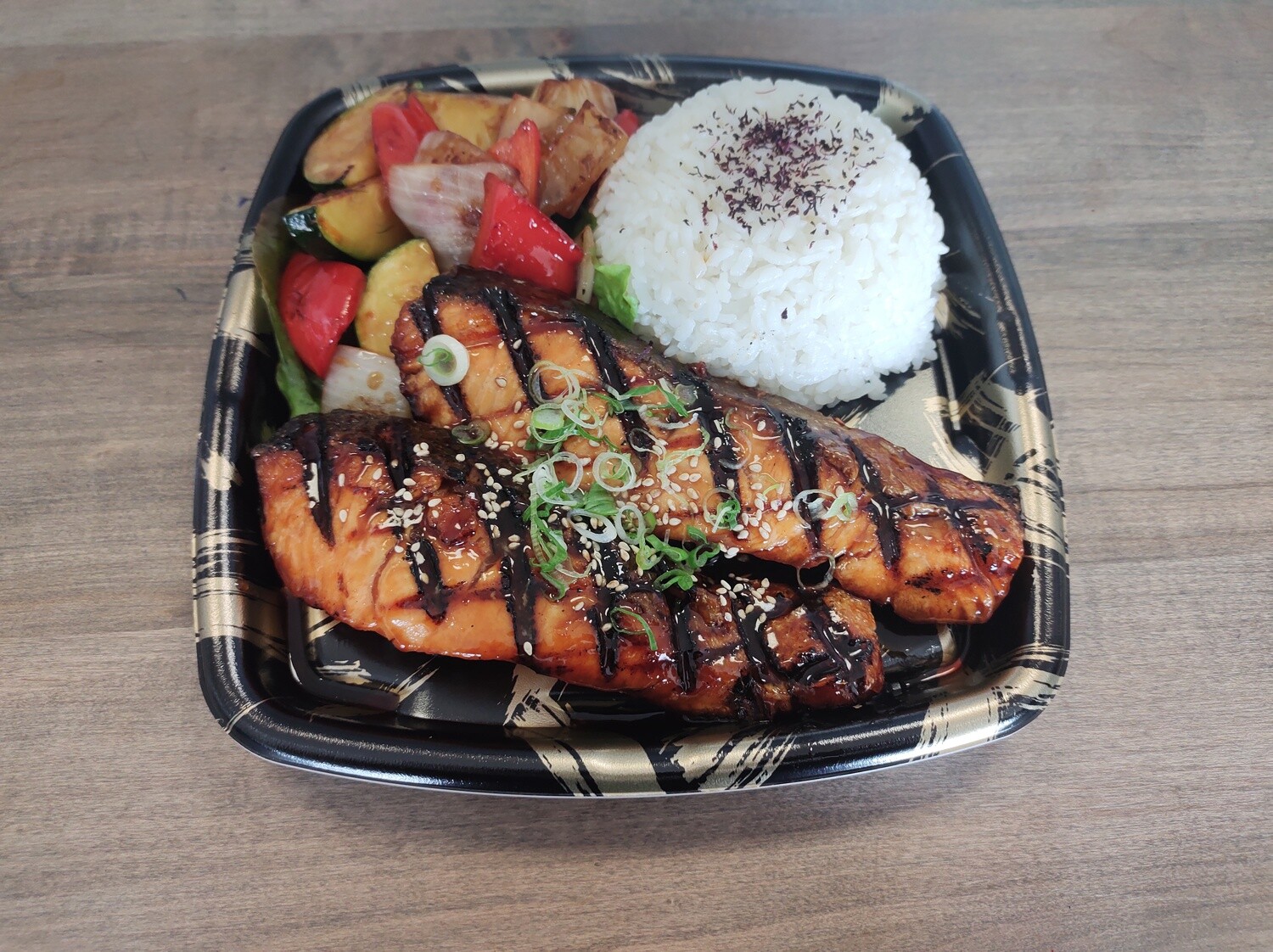 Salmon Teriyaki Dinner TG